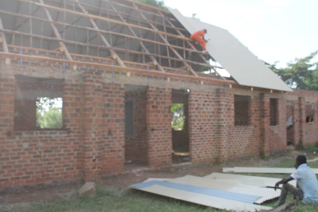 Building a School in Mulama village